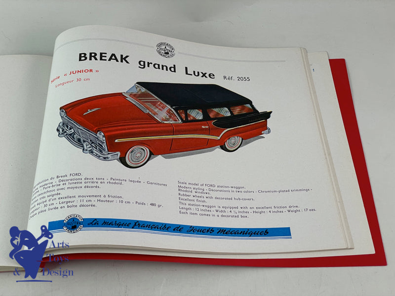 CATALOGUE JOUETS ANCIENS JOUSTRA 1961 69 PAGES