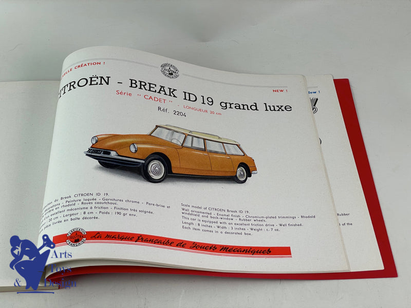 CATALOGUE JOUETS ANCIENS JOUSTRA 1961 69 PAGES