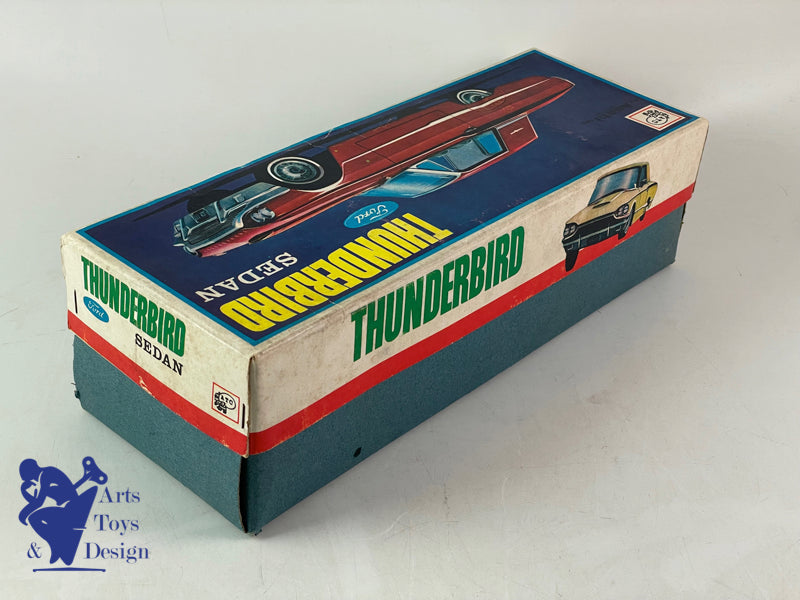 ATC ASAHI TOY FORD THUNDERBIRD SEDAN FRICTION VERS 1960