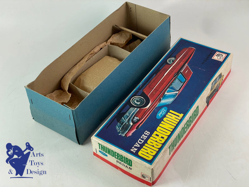 ATC ASAHI TOY FORD THUNDERBIRD SEDAN FRICTION VERS 1960