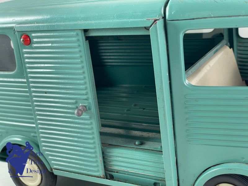 JRD 296 CITROEN H1200 TUBE VITRE VERT MECANIQUE VERS 1960 34CM