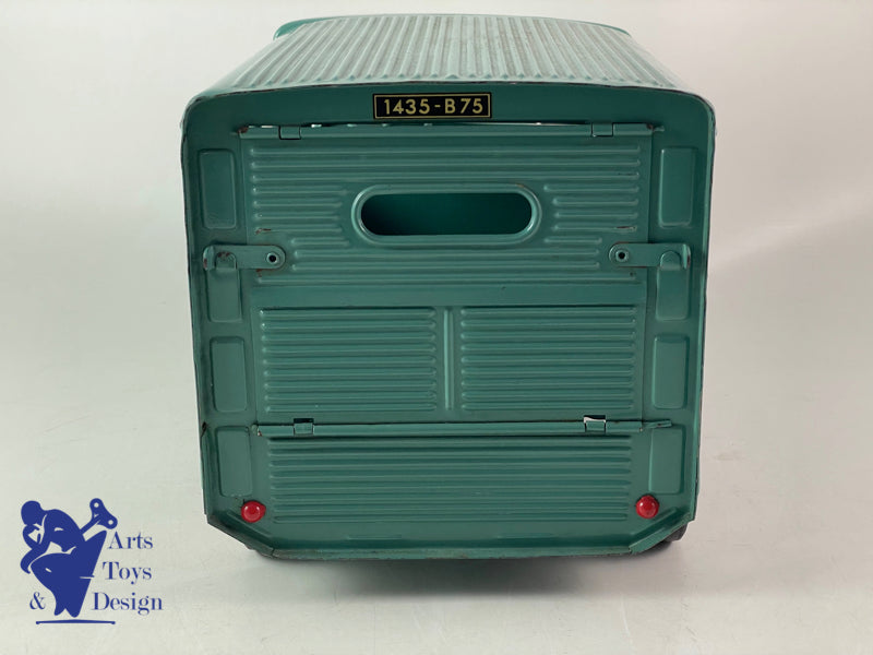 JRD 296 CITROEN H1200 TUBE VITRE VERT MECANIQUE VERS 1960 34CM