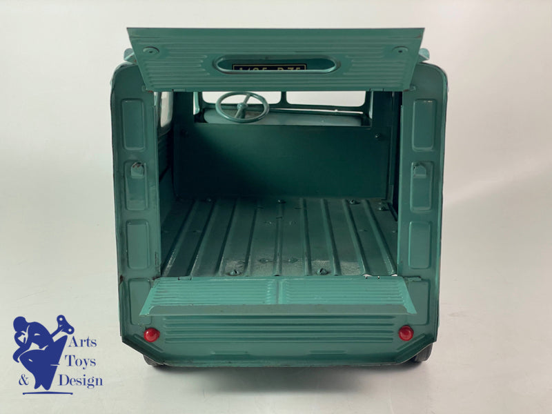 JRD 296 CITROEN H1200 TUBE VITRE VERT MECANIQUE VERS 1960 34CM