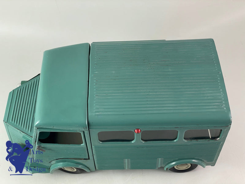JRD 296 CITROEN H1200 TUBE VITRE VERT MECANIQUE VERS 1960 34CM