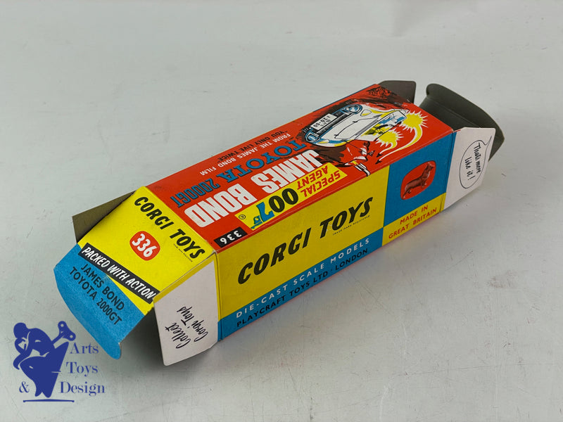 CORGI TOYS 336 JAMES BOND TOYOTA 2000 GT YOU ONLY LIVE TWICE