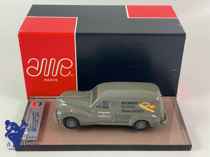 1/43 AMR PEUGEOT 203 FOURGONNETTE BOULANGERIE PATISSERIE GODET