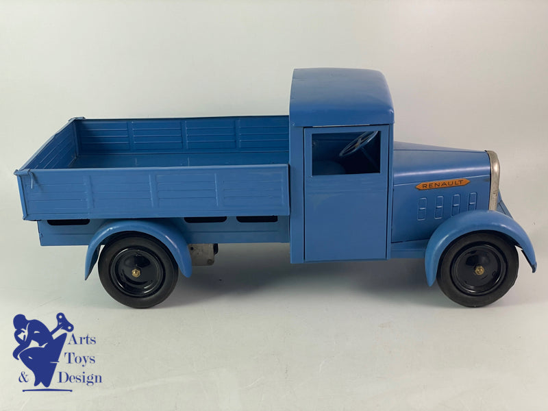 CIJ 6/17 CAMION RENAULT 5T RIDELLES TOLE MECANIQUE VERS 1950