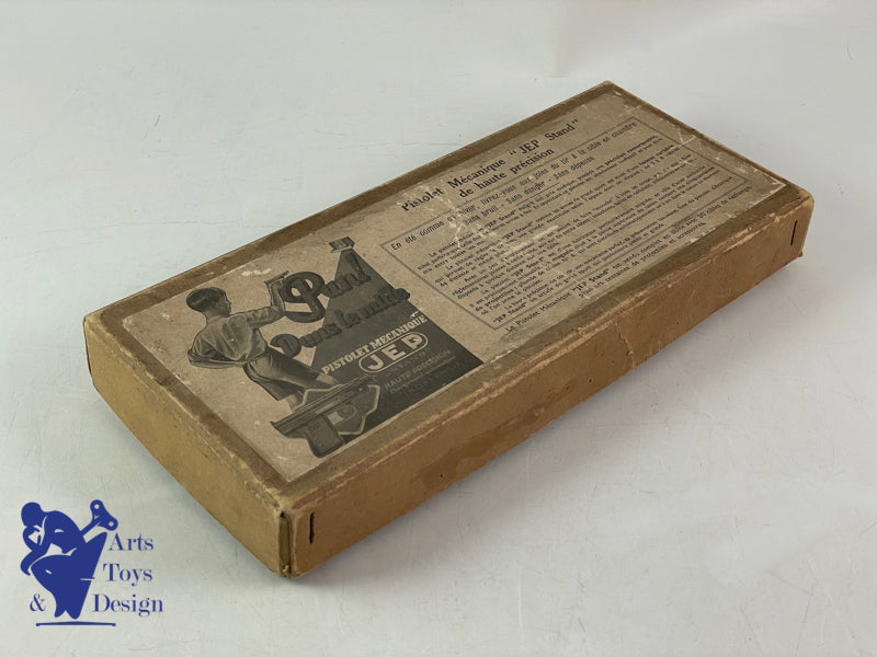 JOUET JEP REF 1070 PISTOLET MECANIQUE STAND VERS 1936