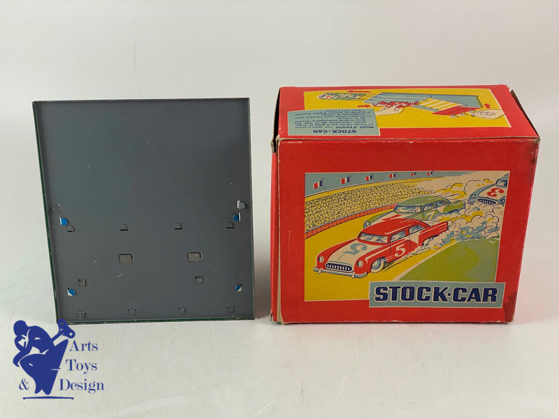 JOUET JOUSTRA REF 1020 COFFRET STOCK CAR 3 VOITURES 1952