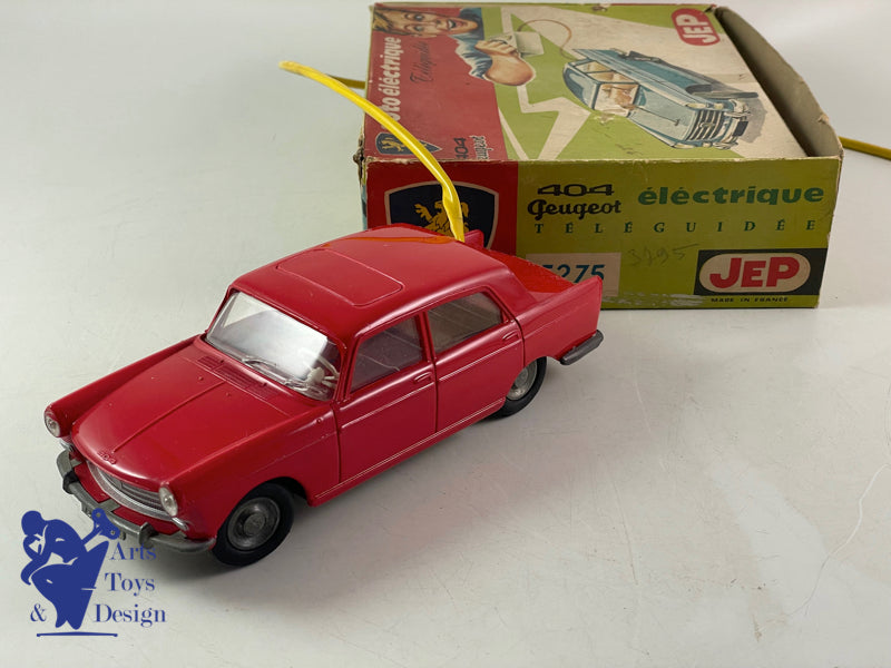 JOUET JEP 5275 PEUGEOT 404 ELECTRIQUE TELEGUIDEE VERS 1960