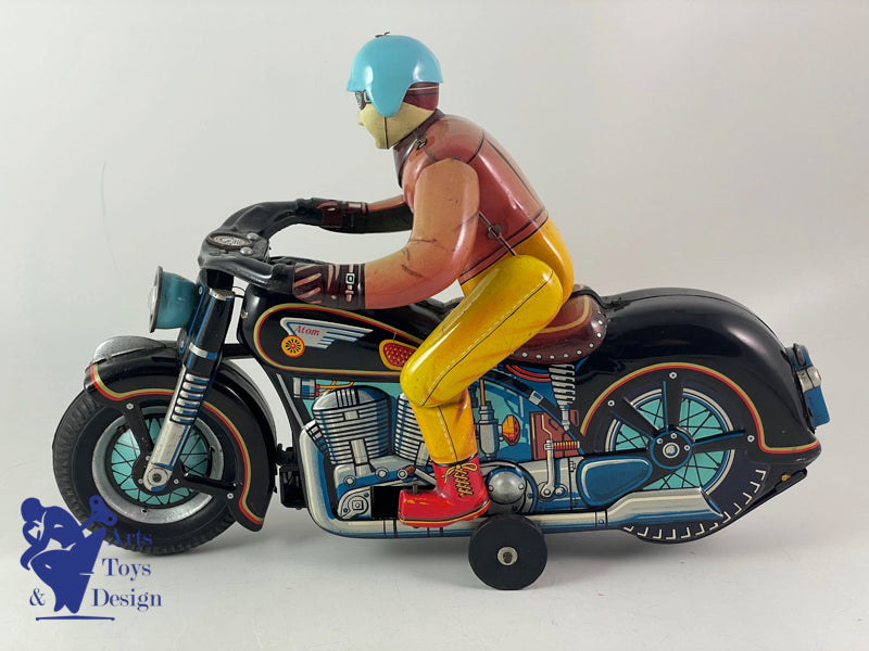 MODERN TOYS TM MASUDAYA JAPON MOTO ATOM 29CM VERS 1960