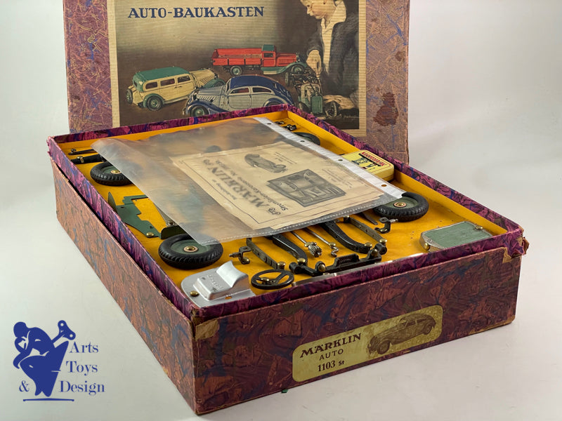 MARKLIN REF 1103 ST GRAND COFFRET AUTO PROFILEE VERS 1935