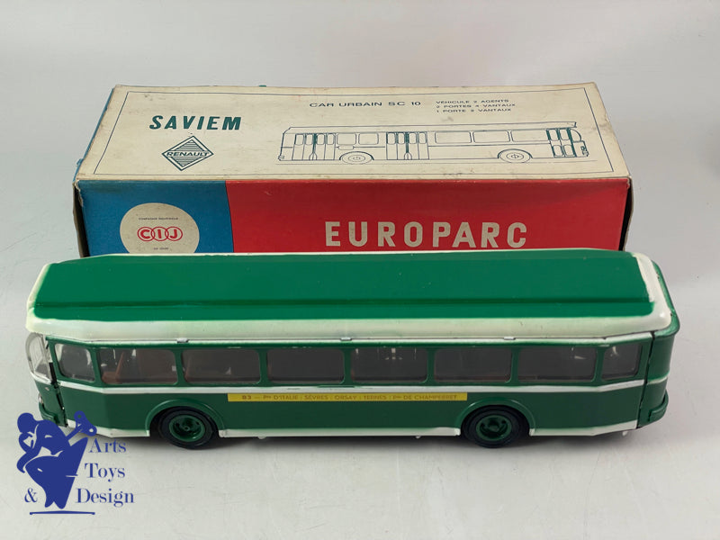 CIJ 6/11 AUTOBUS PARISIEN RENAULT SAVIEM SC10 FRICTION VERS 1960