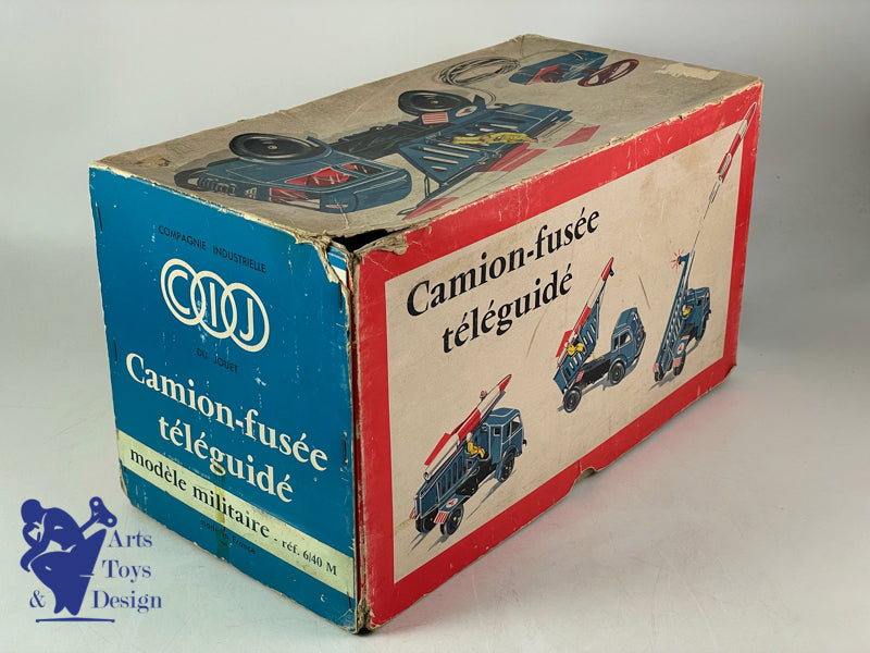 CIJ 6/40M CAMION RENAULT LANCE FUSEE MILITAIRE TELEGUIDE VERS 1960