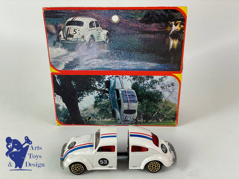 POLITOYS W2 VW COX HERBIE LOVE BUG CHOUPETTE 53 WALT DISNEY