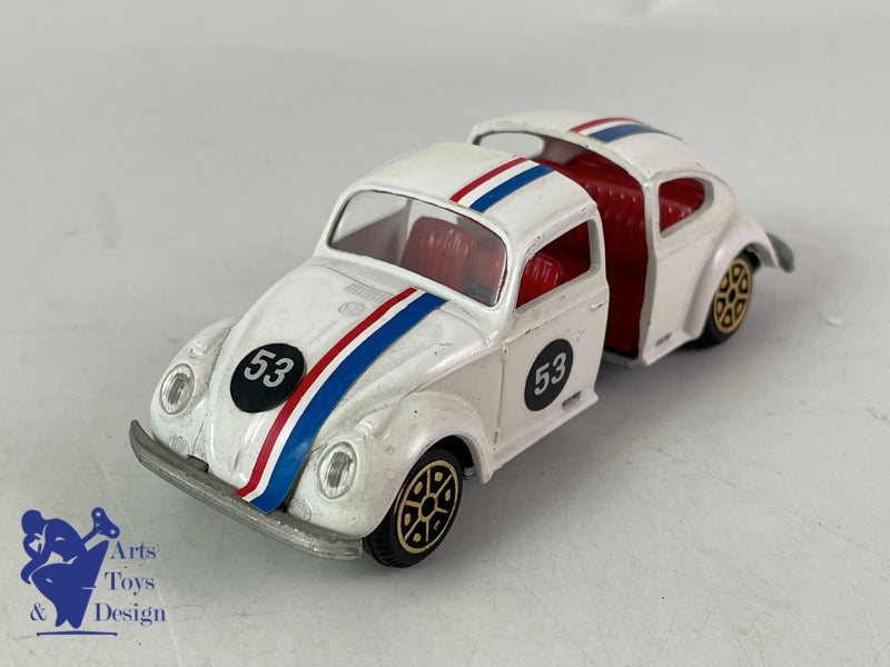 POLITOYS W2 VW COX HERBIE LOVE BUG CHOUPETTE 53 WALT DISNEY