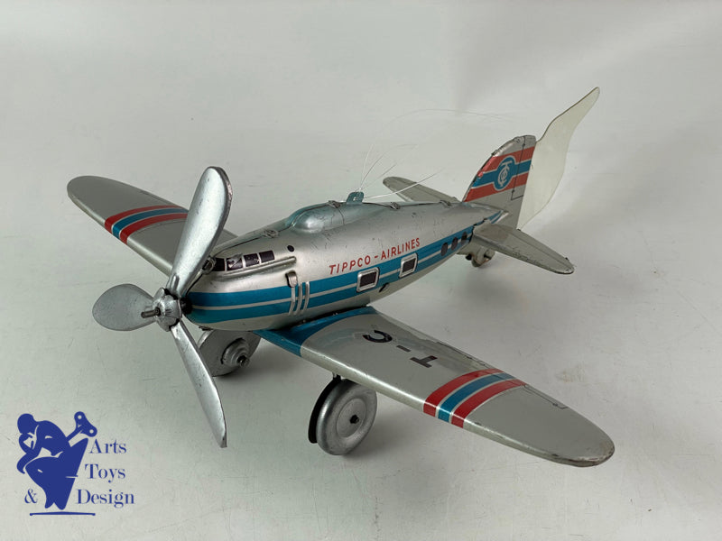 TIPPCO TCO AVION TOLE MECANIQUE TC 55 26 CM VERS 1950