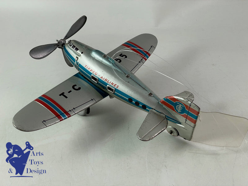 TIPPCO TCO AVION TOLE MECANIQUE TC 55 ENVERG 26 CM VERS 1950