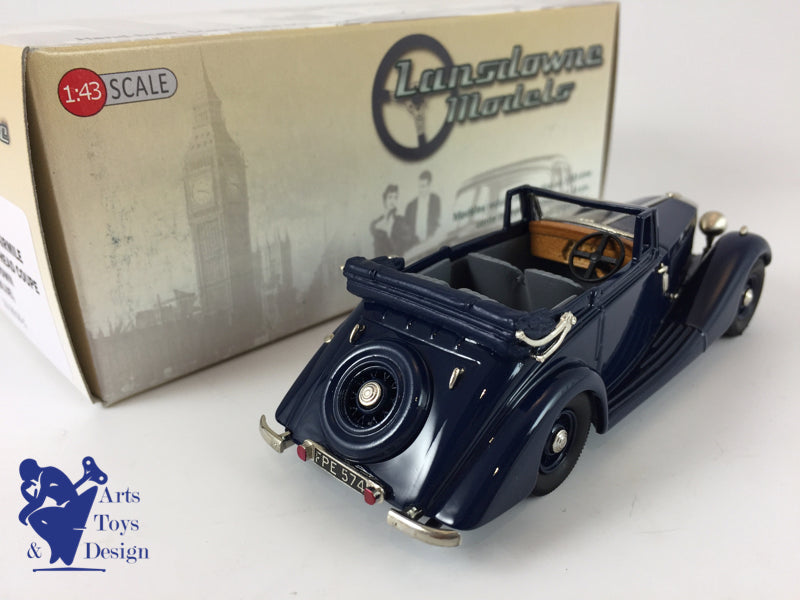 1/43 BROOKLIN LANSDOWNE 47A RAILTON FAIRMILE DROP HEAD COUPE TOP DOWN BLUE 1936