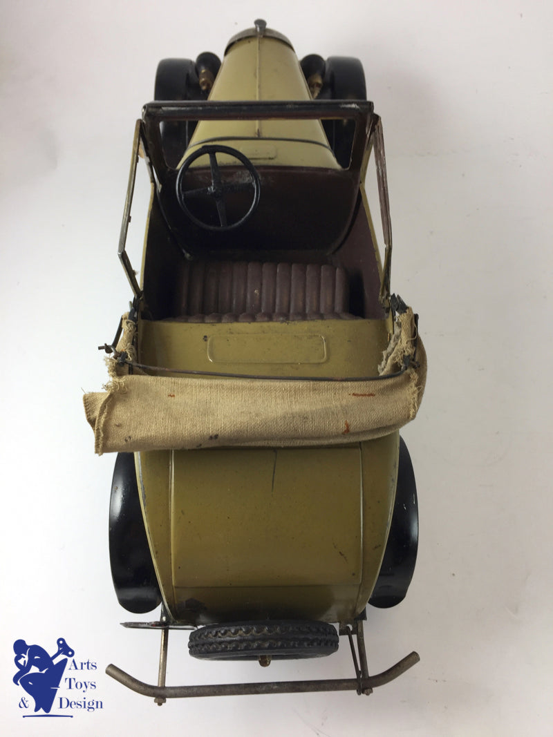 Rare Citroen toy C6 Electric Cabriolet 1929 43cm