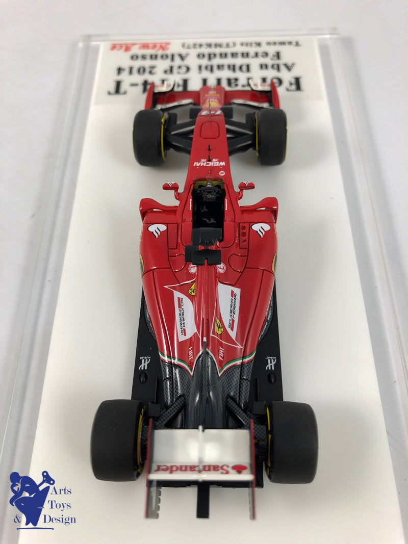 1/43 Newace Tameo Ferrari F1 F14T Abu Dhabi 2014 Fernando Alonso