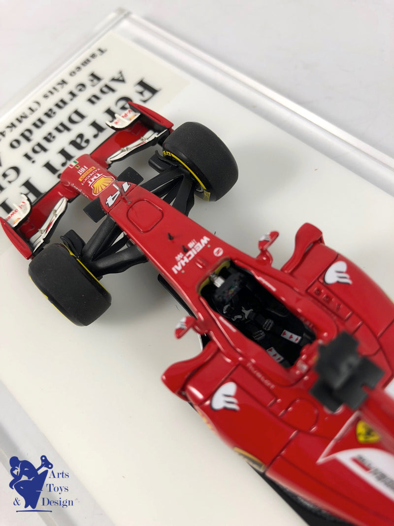 1/43 Newace Tameo Ferrari F1 F14T Abu Dhabi 2014 Fernando Alonso