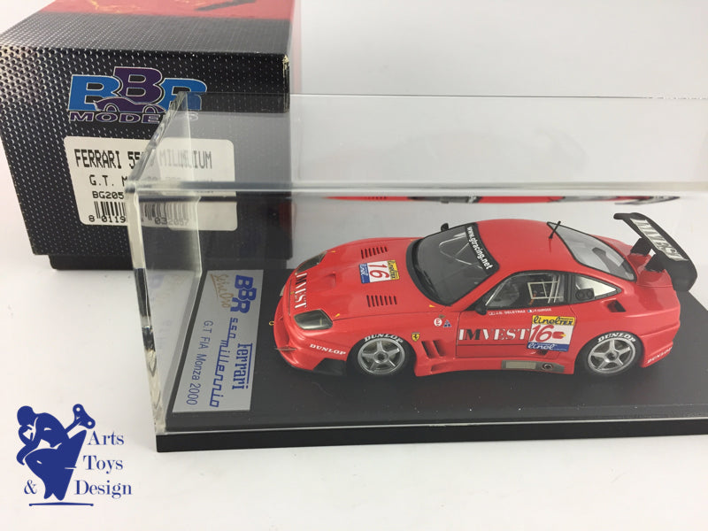 1/43 BBR BG205 FERRARI 550 MILLENIUM GT MONZA 2000 FACTORY BUILT LIMITED EDITION