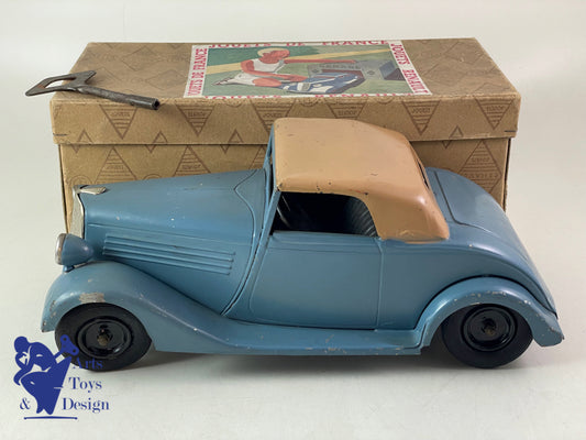 JOUET ANCIEN CIJ 5/14 RENAULT VIVASPORT MECANIQUE 30CM 1935