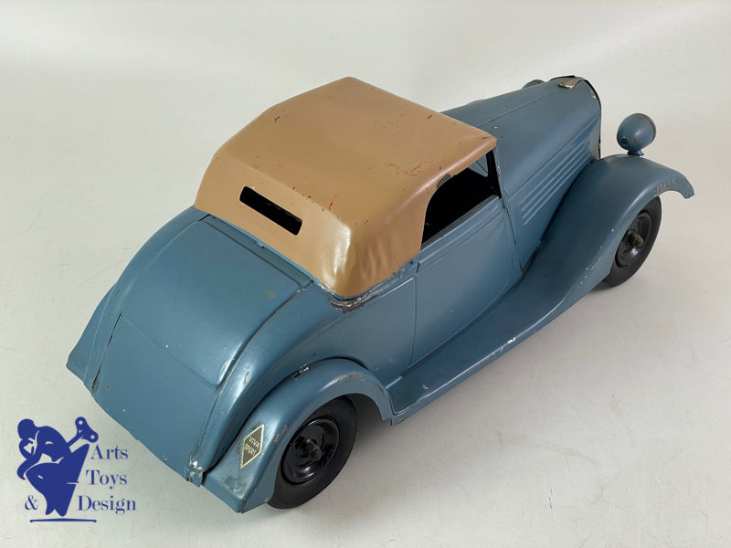 Antique toys CIJ 5/14 Renault Vivasport clockwork 30cm 1935