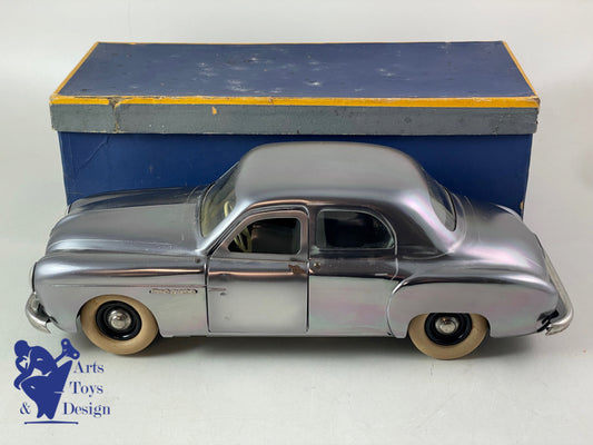 JOUET ANCIEN CIJ 5/52E RENAULT FREGATE CHROME ELECTRIQUE 33CM 1950