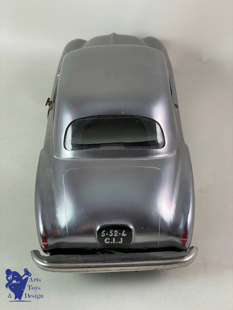 JOUET ANCIEN CIJ 5/52E RENAULT FREGATE CHROME ELECTRIQUE 33CM 1950