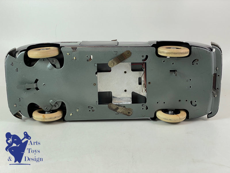 JOUET ANCIEN CIJ 5/52E RENAULT FREGATE CHROME ELECTRIQUE 33CM 1950