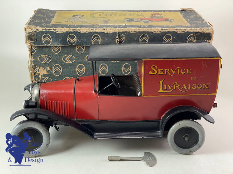 JOUET ANCIEN CITROEN REF 74 B12 SERVICE DE LIVRAISON 1/10° VERS 1926