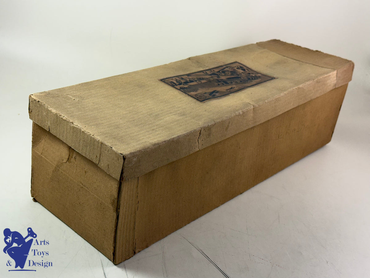 JOUET ANCIEN DISTLER RARE AVION JD 1727 E 51CM MECANIQUE C.1933