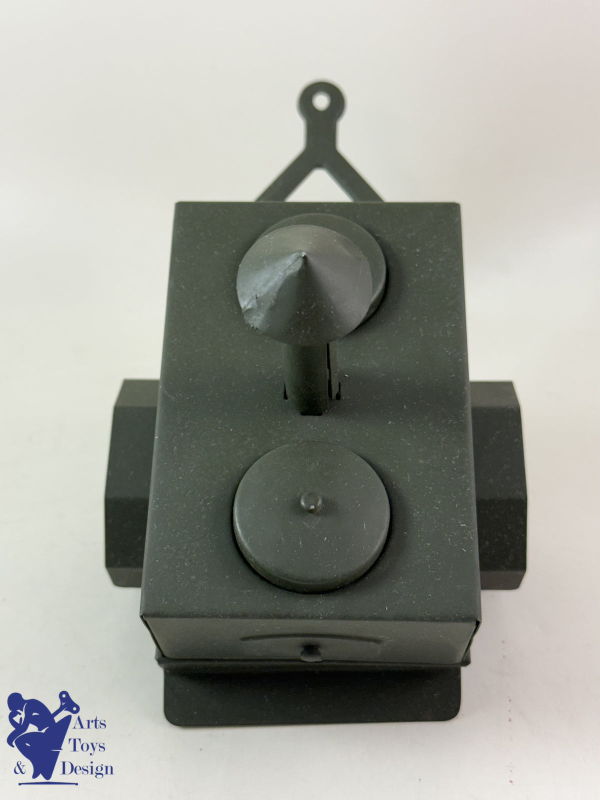 JOUET ANCIEN CIJ RENAULT SAVIEM MILITAIRE AV CUISINE ROULANTE C.1960 ENV 50CM