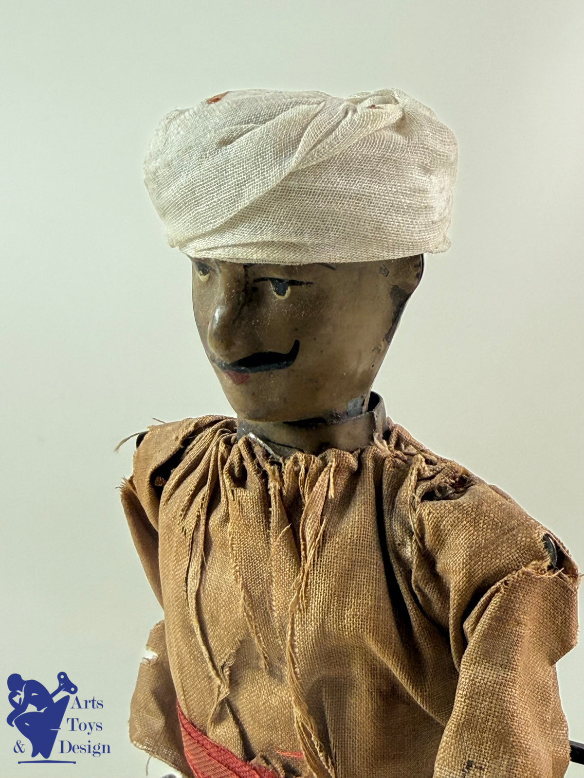JOUET ANCIEN RARISSIME FERNAND MARTIN REF 238 SOLDAT MAROCAIN C.1913 H20CM