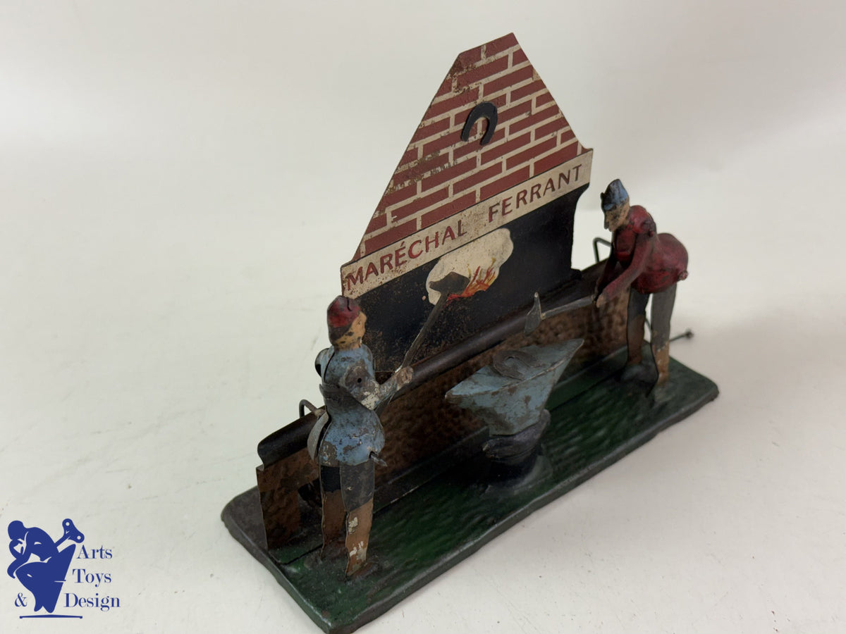 Antique toys FERNAND MARTIN REF 155 LA PETITE FORGE C.1896 H16.5CM