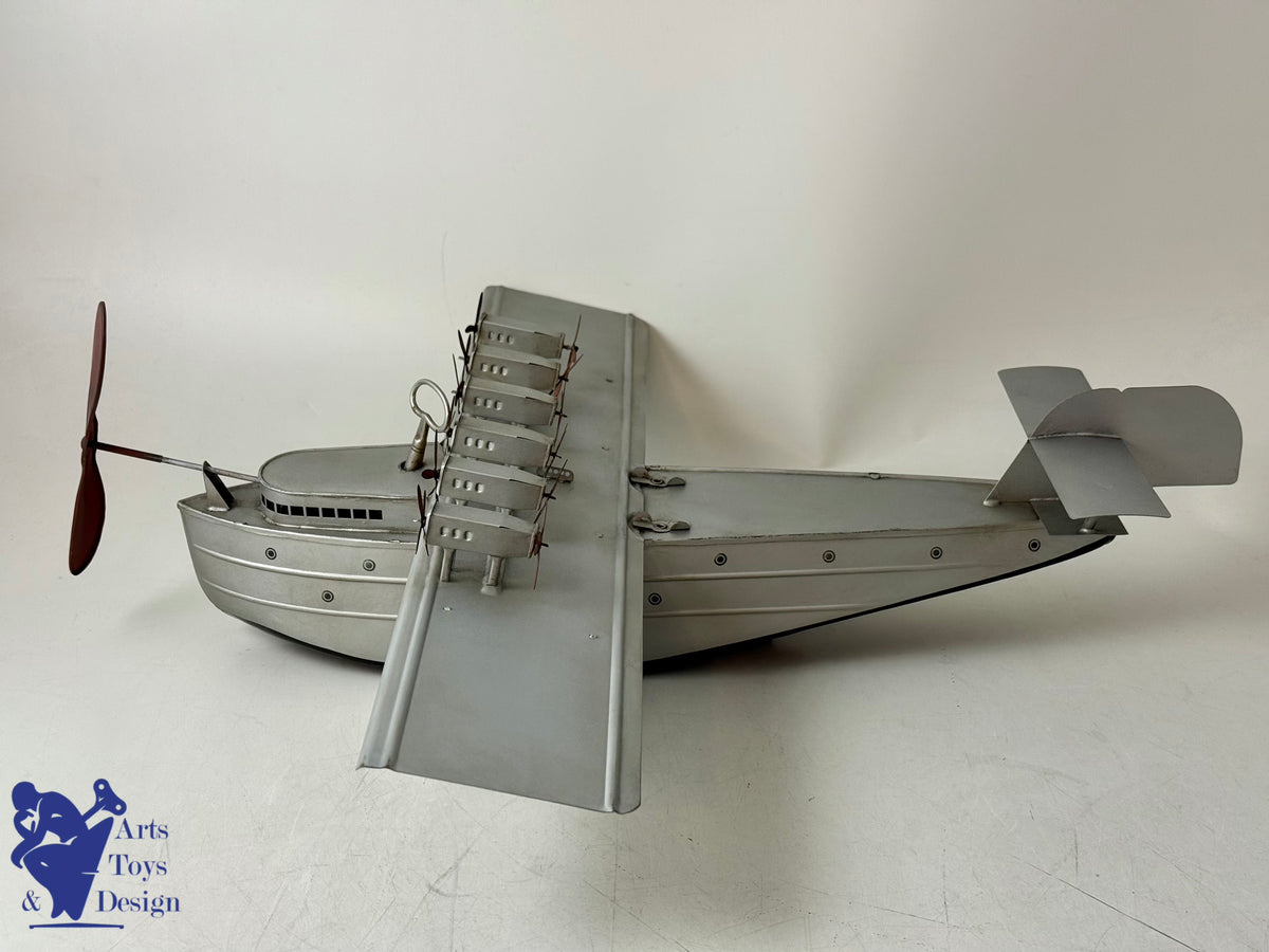 Antique toys FLEISCHMANN RARE SEAPLANE DORNIER 47CM 1932