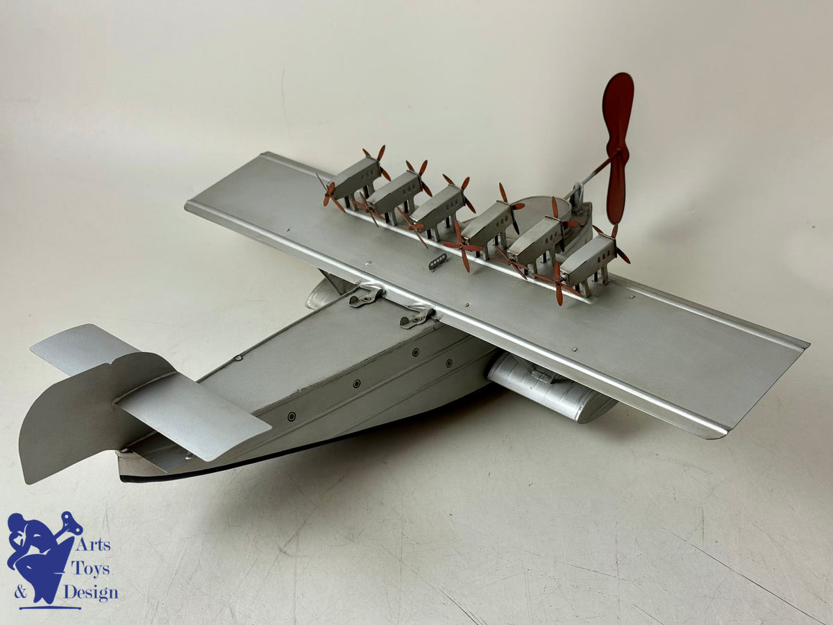 Antique toys FLEISCHMANN RARE SEAPLANE DORNIER 47CM 1932