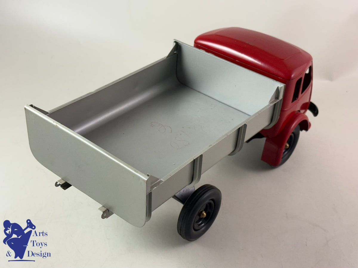 Antique toys CIJ 6/34T RENAULT 120CV PULL ALONG 1950 34CM