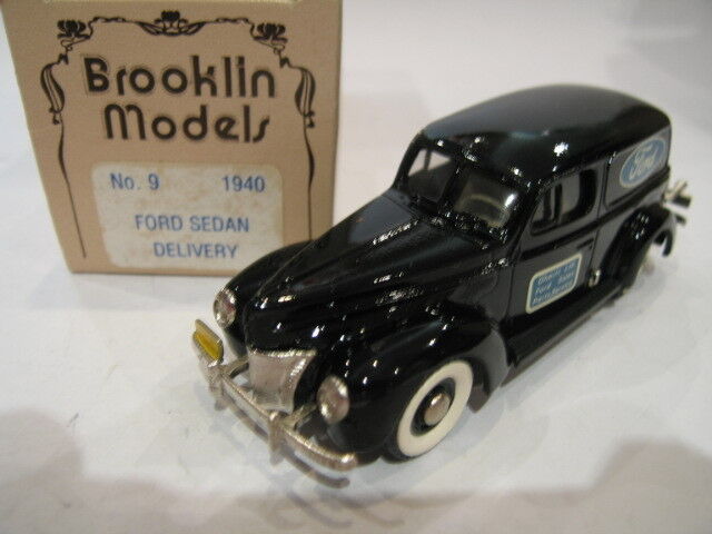 1/43 BROOKLIN 9 FORD SEDAN DELIVERY FORD SERVICE 1940