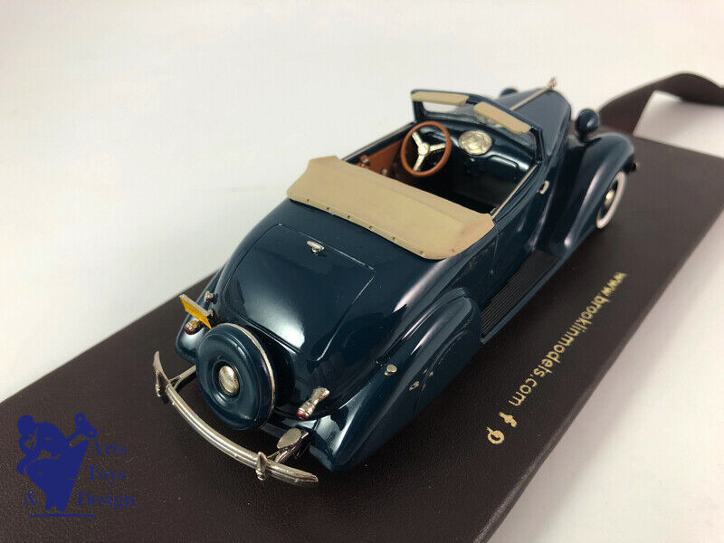 1/43 Brooklin BML 16A Custom Terraplane Six Convertible Cup 1936 Hudson Blue