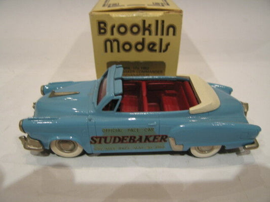 1/43 BROOKLIN 17X STUDEBAKER COMMANDER PACE CAR INDY INDIANAPOLIS 1952