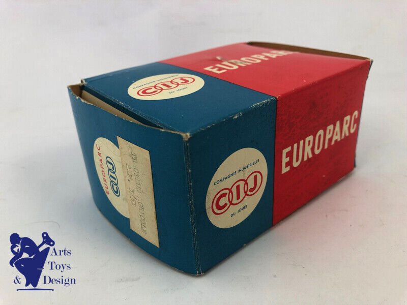 CIJ EUROPARC 3/33 RENAULT TRACTEUR BOITE VIDE ORIGINALE EMPTY BOX RARE