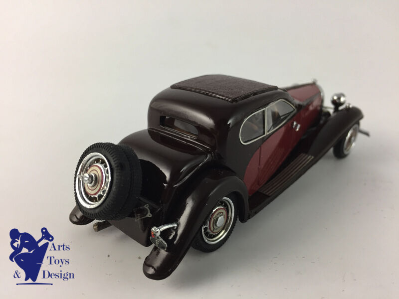 1/43 CLUB AMIS DU 1/43 B14 BUGATTI T 50 T 3° VERSION MARRON BORDEAUX