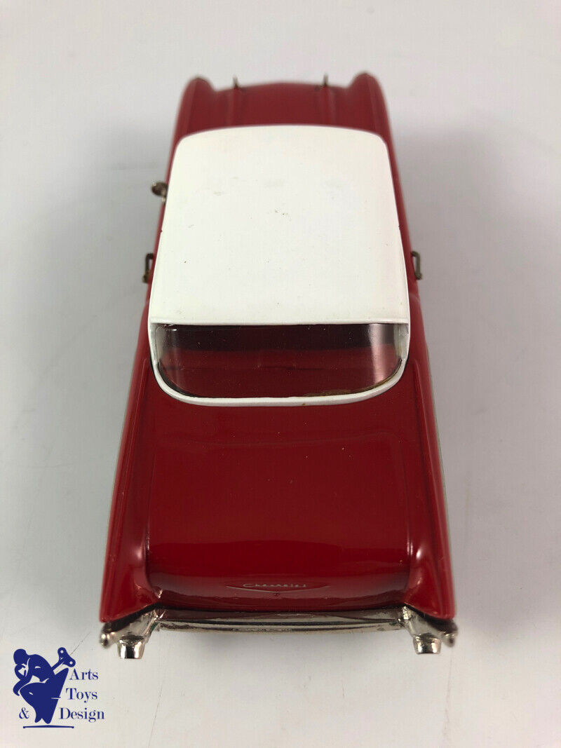 1/43 WESTERN MODELS REF WMS44 CHEVROLET BEL AIR 1957 WHITE & RED