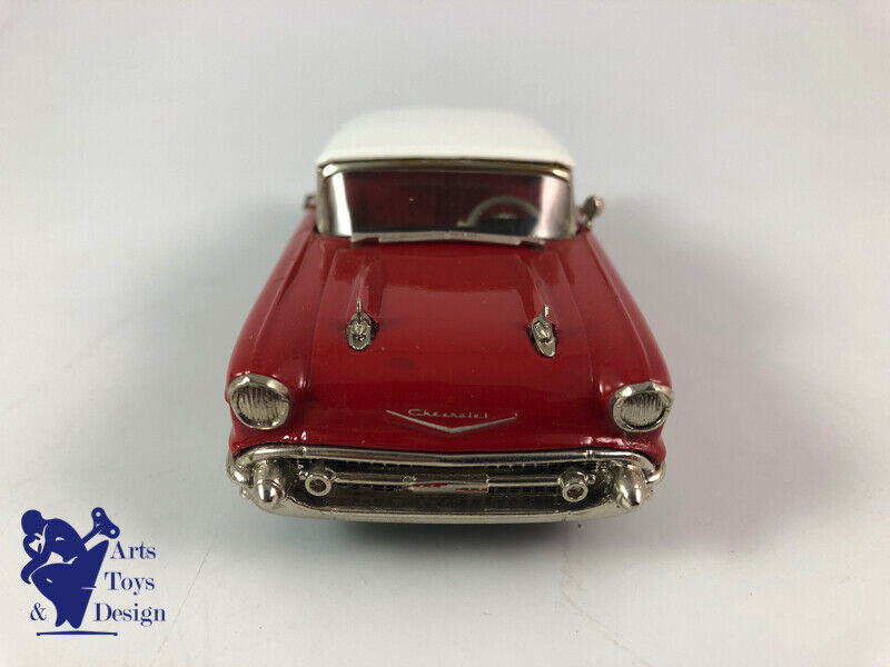 1/43 WESTERN MODELS REF WMS44 CHEVROLET BEL AIR 1957 WHITE & RED