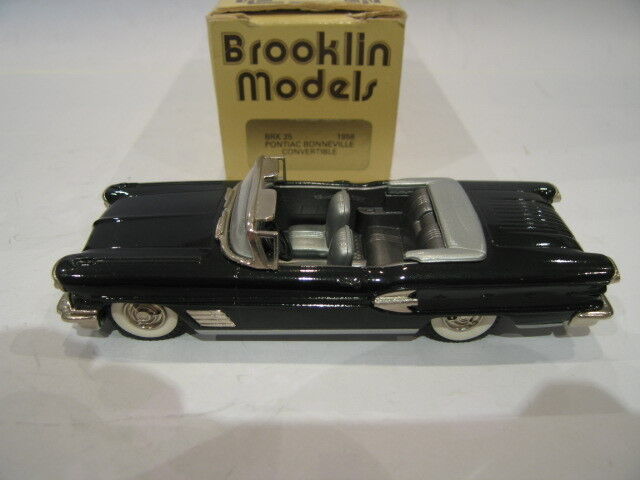 1/43 BROOKLIN 25 PONTIAC BONNEVILLE CONVERTIBLE 1958