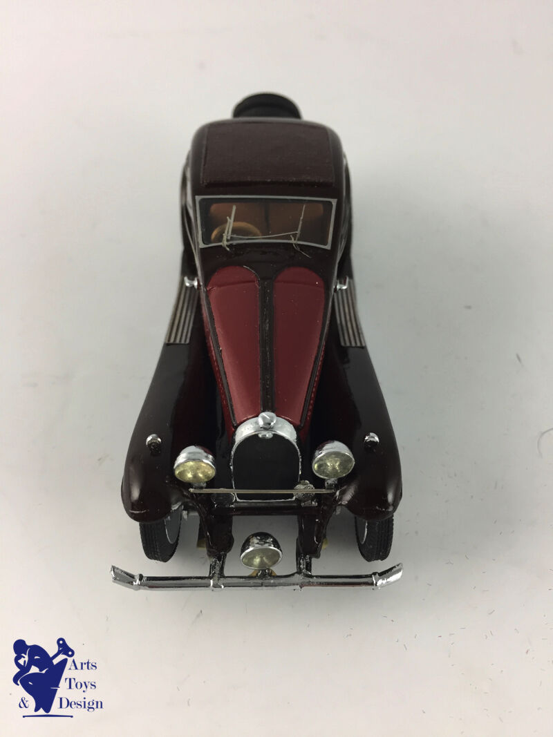 1/43 CLUB AMIS DU 1/43 B14 BUGATTI T 50 T 3° VERSION MARRON BORDEAUX