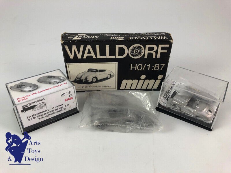 1/87 KIT X3 WALLDORF HIGH TECH MODELL PORSCHE 356 SPEEDSTER STREET ET MONZA 67